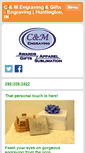 Mobile Screenshot of cmengraving1.com